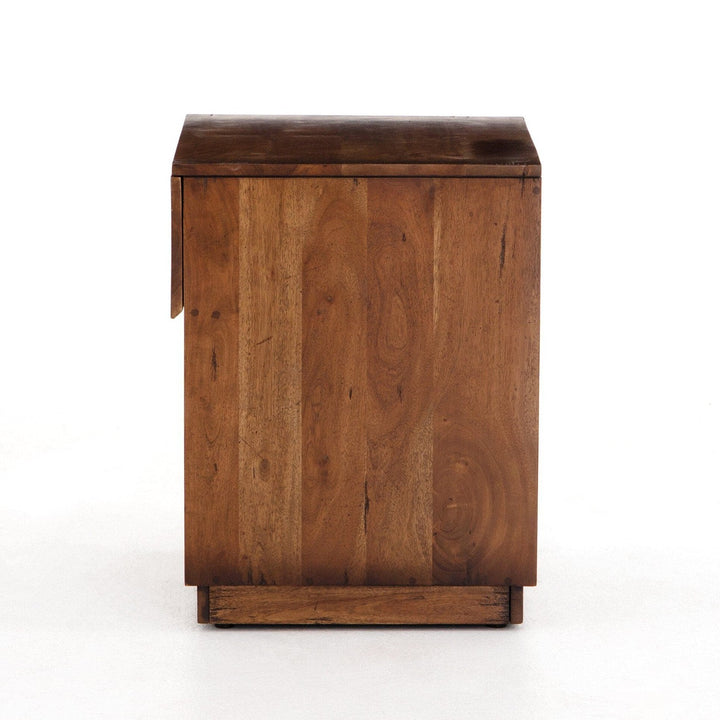 Harrington Nightstand - Burnt Fruitwood