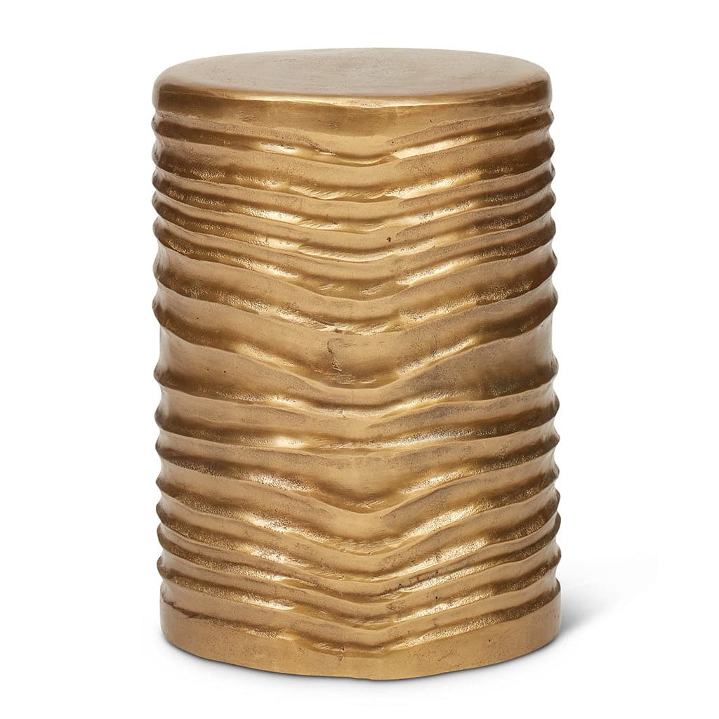 Tara Stool-Urbia-URBIA-IJ-TARA-STL-AB-Stools & OttomansAntique Brass-1-France and Son