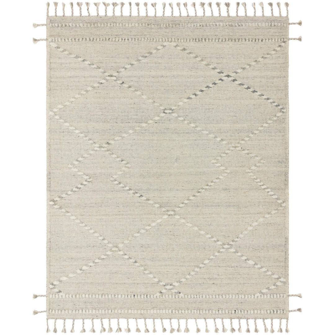 Loloi Iman Ivory / Lt. Grey 7'-9" x 9'-9" Area Rug