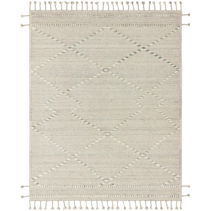 Loloi Iman Ivory / Lt. Grey 7'-9" x 9'-9" Area Rug