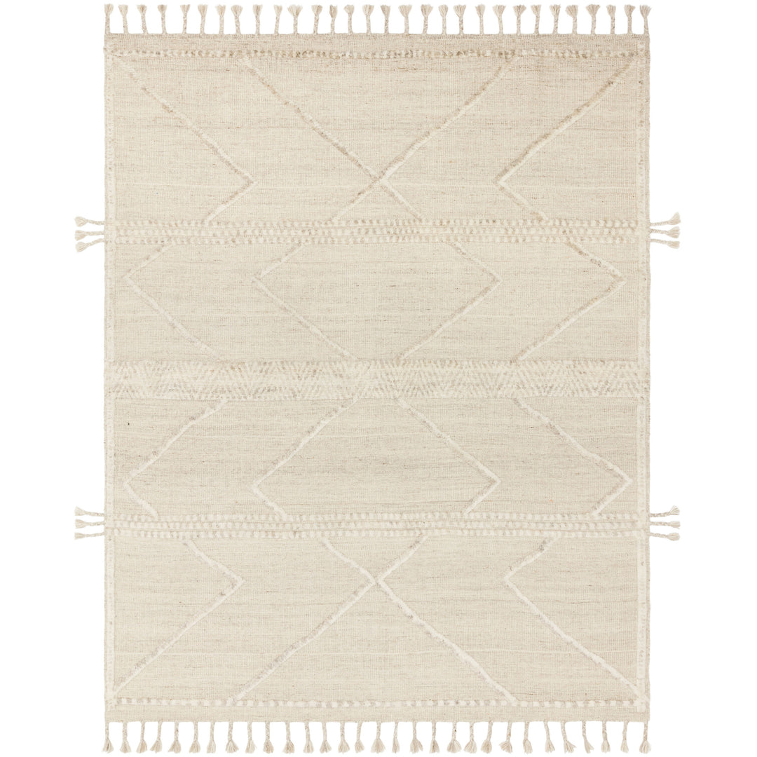 Loloi Iman Beige / Ivory 8'-6" x 11'-6" Area Rug