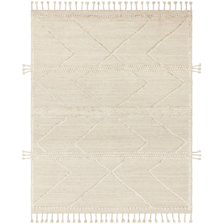 Loloi Iman Beige / Ivory 8'-6" x 11'-6" Area Rug