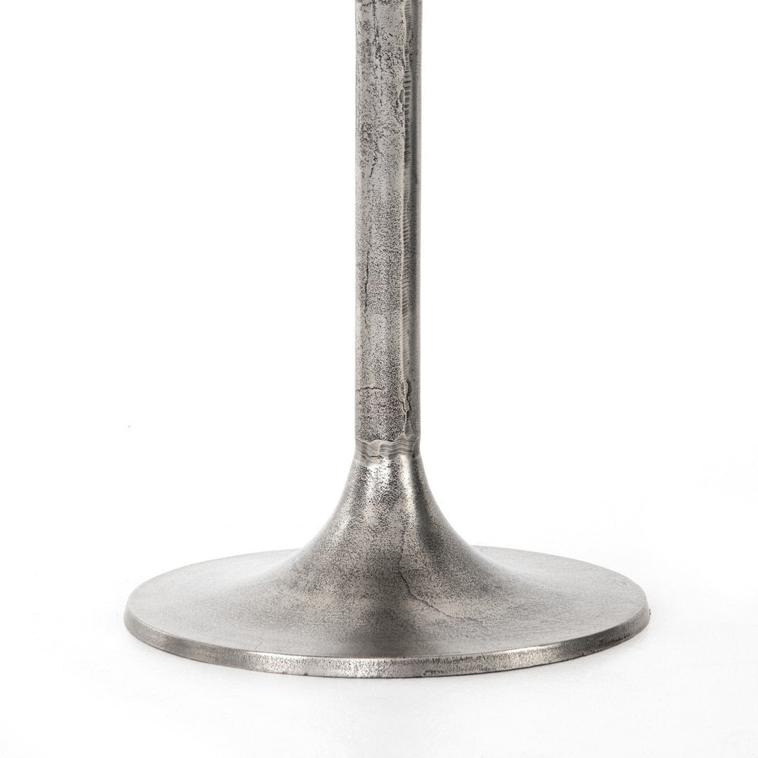 Morrow Bar Table - Raw Antique Nickel