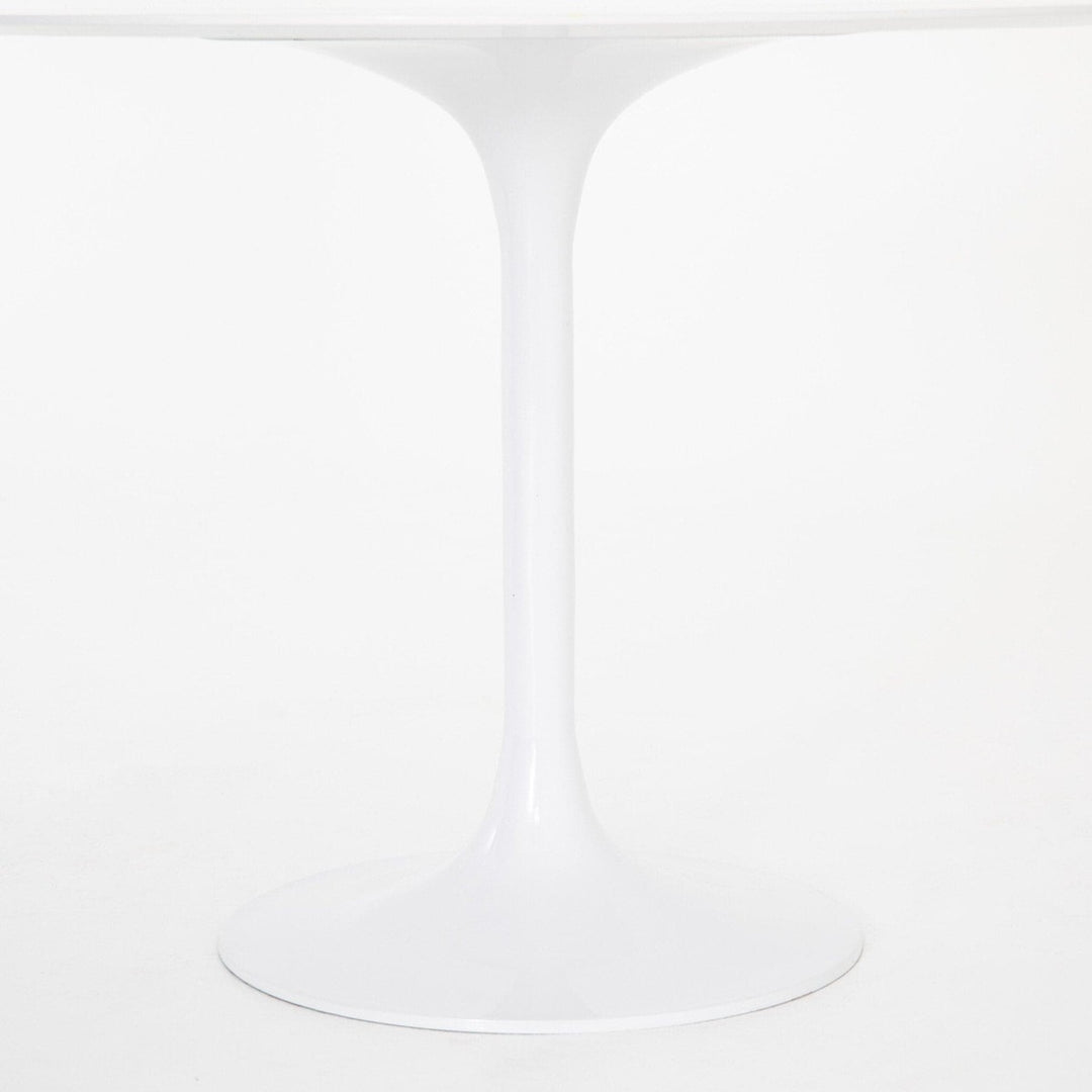 Morrow Bistro Table - White Aluminum