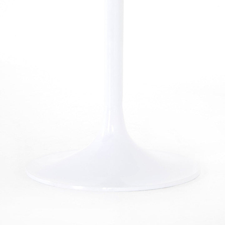 Morrow Bistro Table - White Aluminum