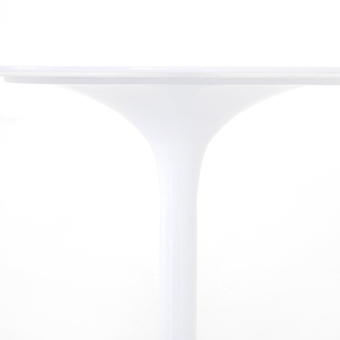 Morrow Bistro Table - White Aluminum