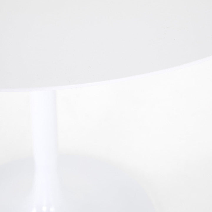 Morrow Bistro Table - White Aluminum