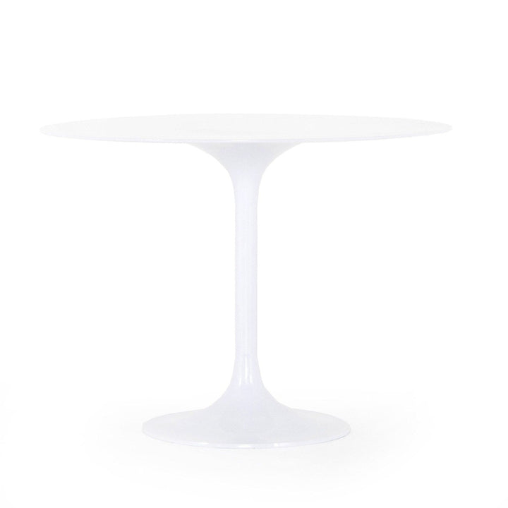 Morrow Bistro Table - White Aluminum