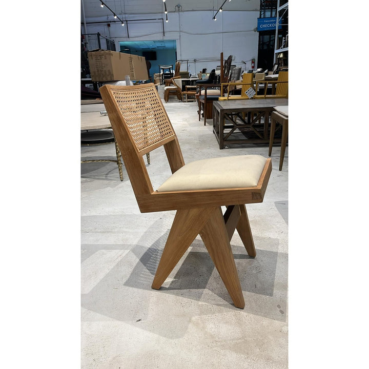 Jeanneret Dining Side Chair with Seat Pad - Open Box