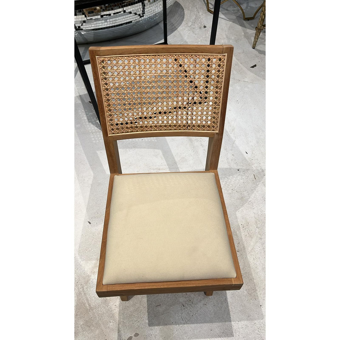 Jeanneret Dining Side Chair with Seat Pad - Open Box