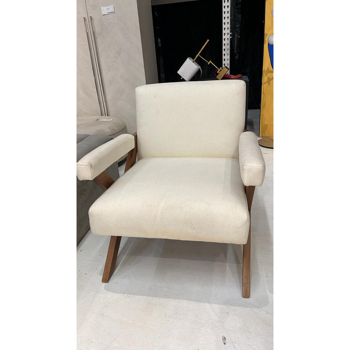 Jeanneret X Upholstered Arm Chair - Open Box