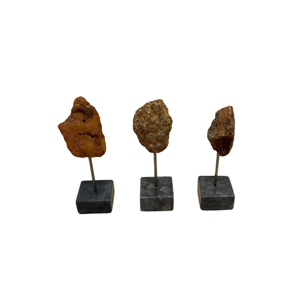 Natural Chalcedon Trio by Interlude Home