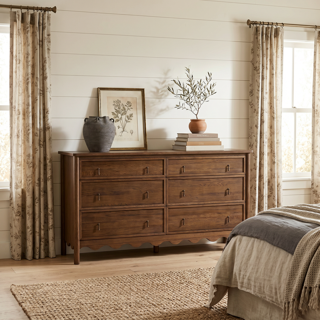 Co.House Onda 6-Drawer Oak Dresser