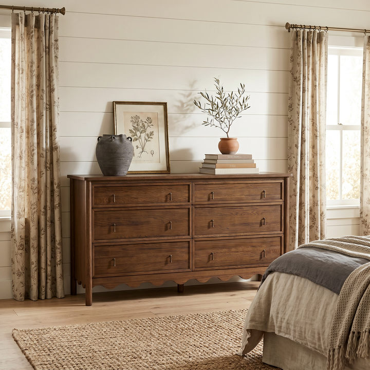Co.House Onda 6-Drawer Oak Dresser