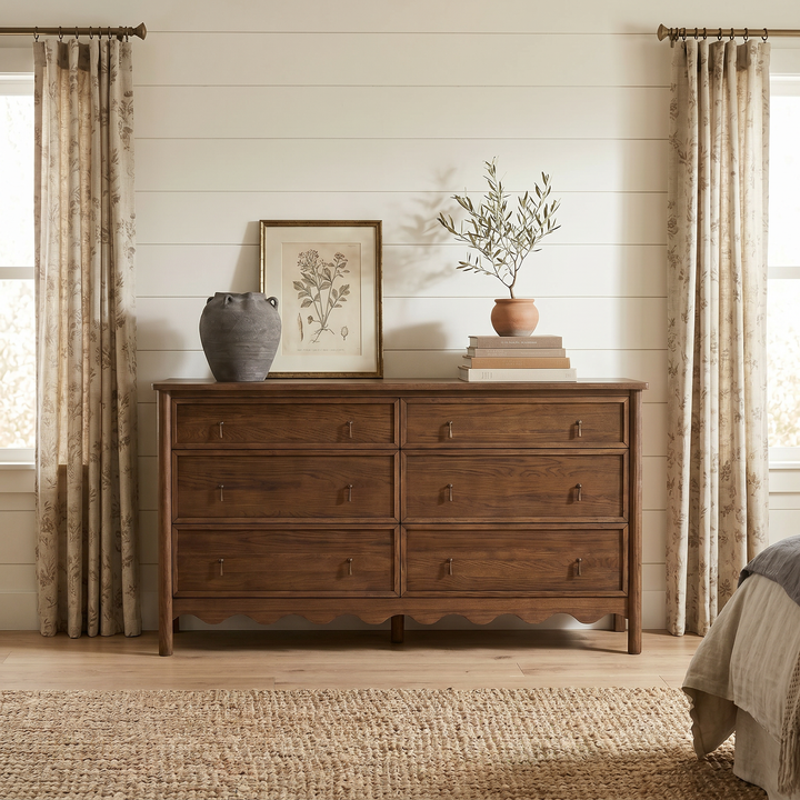 Co.House Onda 6-Drawer Oak Dresser