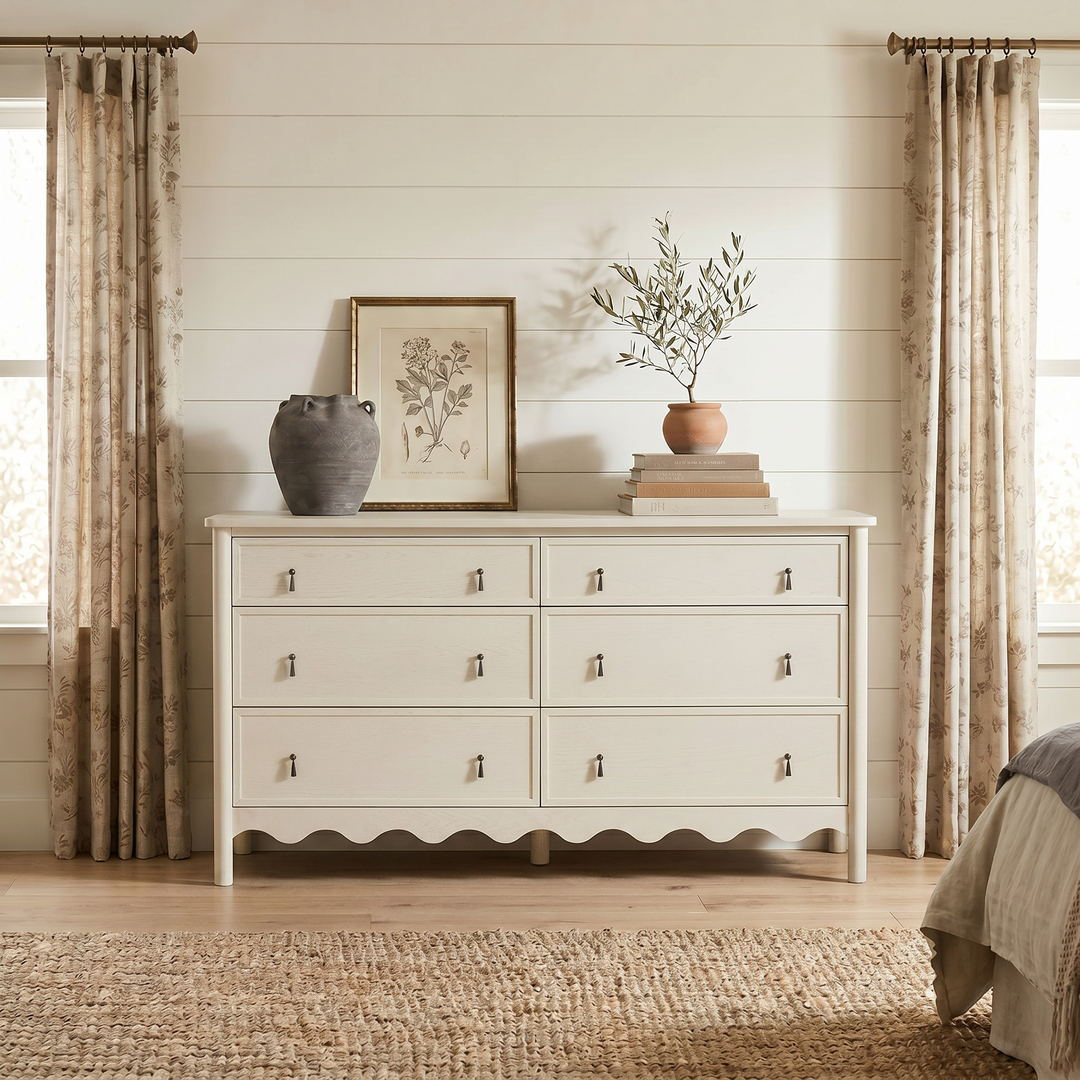 Co.House Onda 6-Drawer Oak Dresser