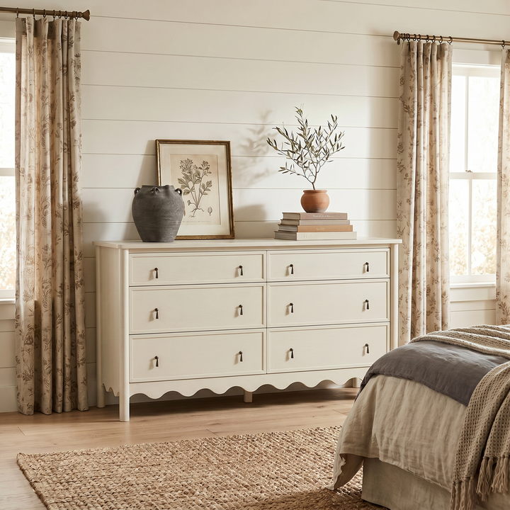 Co.House Onda 6-Drawer Oak Dresser