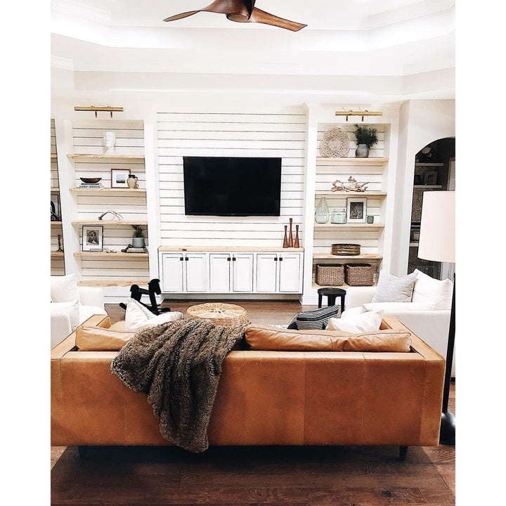 Picture Lights Vernon 3 Light Picture Light Aged Brass