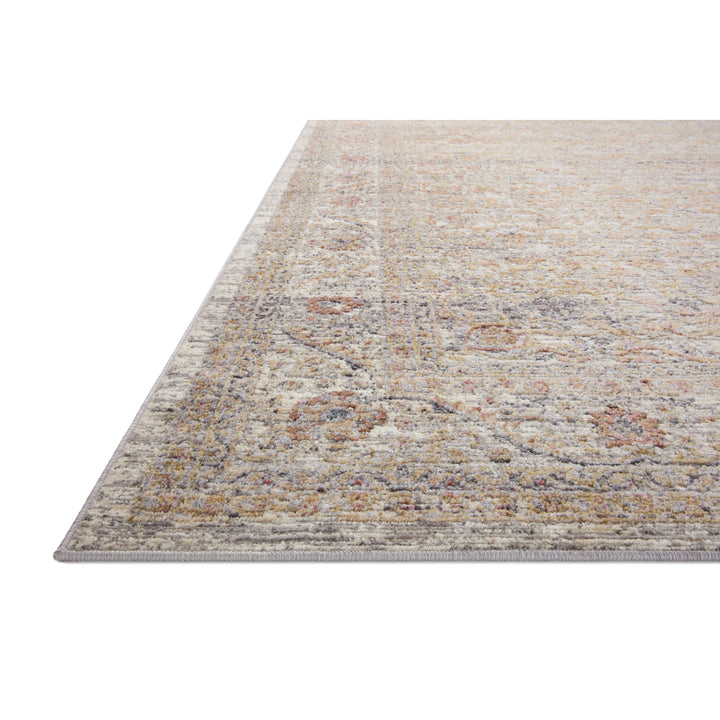 Loloi Indra Stone / Multi 3'-7" x 5'-7" Accent Rug