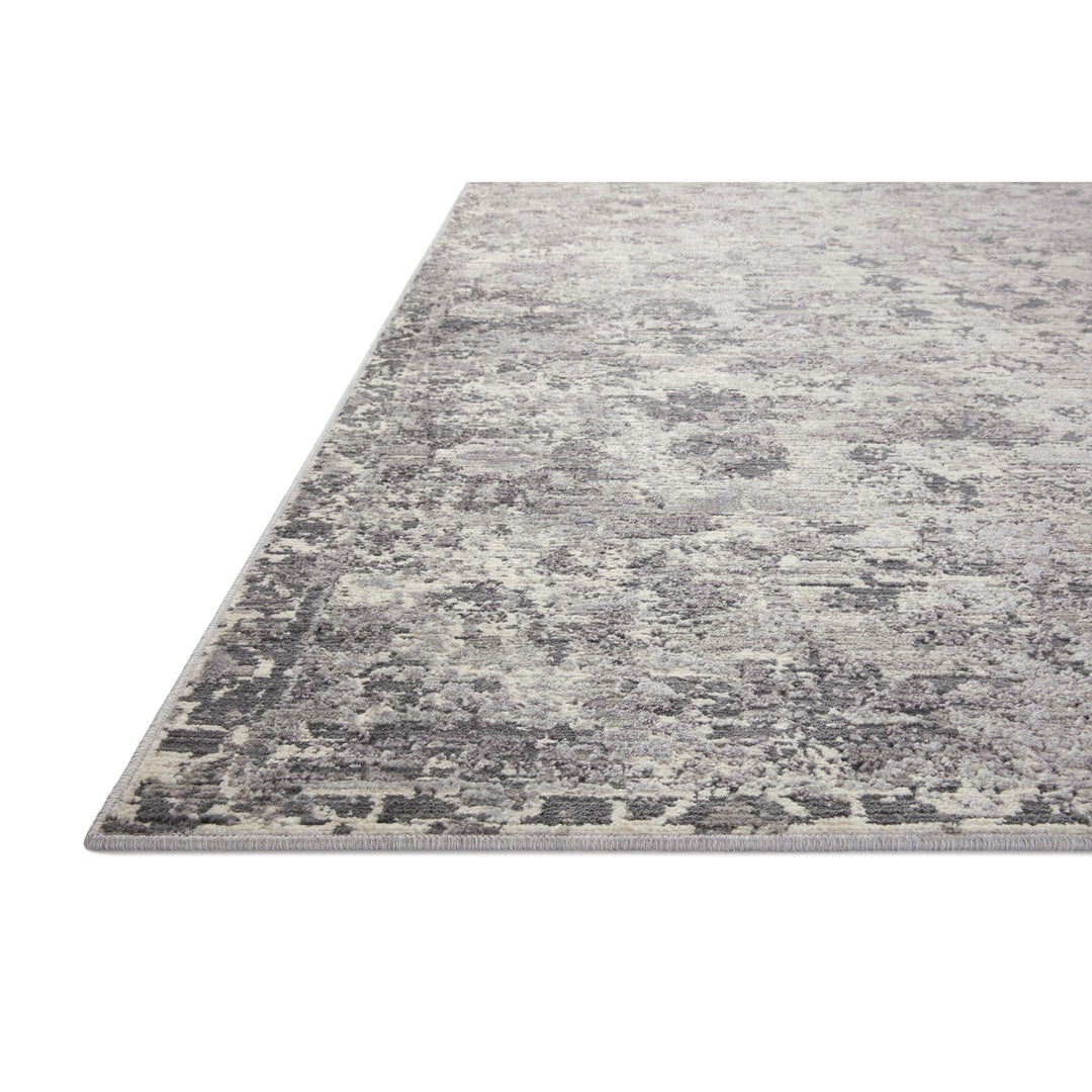 Loloi Indra Charcoal / Silver 2'-6" x 10'-0" Runner Rug