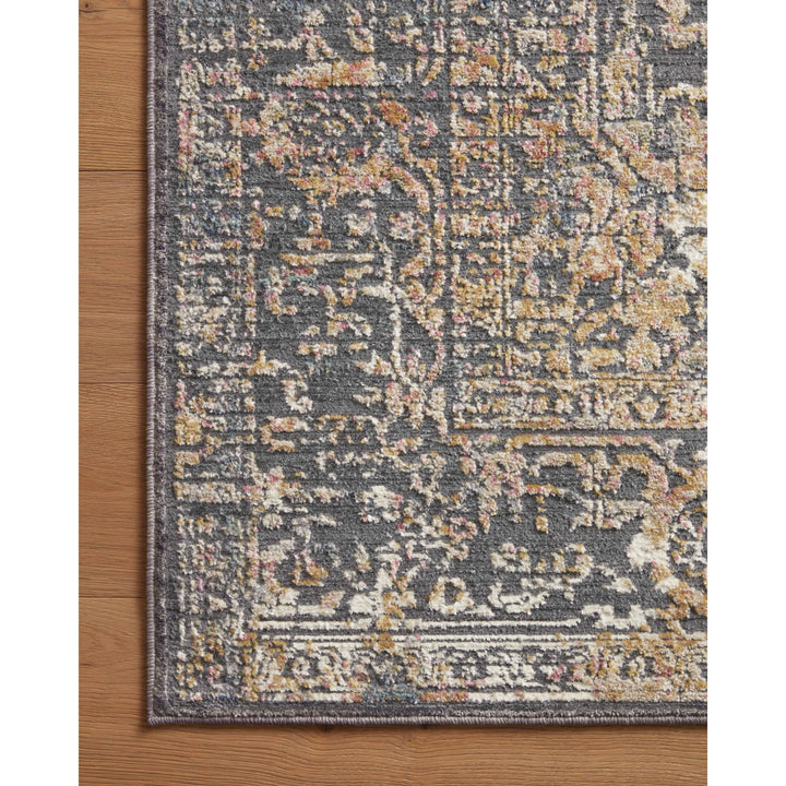 Loloi Indra Graphite / Sunset 2'-6" x 10'-0" Runner Rug