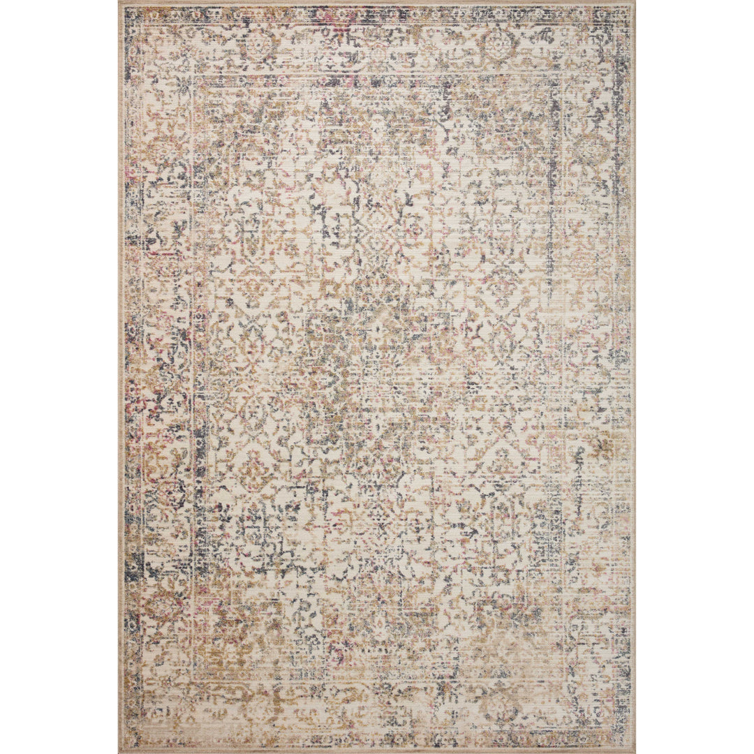 Loloi Indra Ivory / Multi 2'-6" x 8'-0" Runner Rug