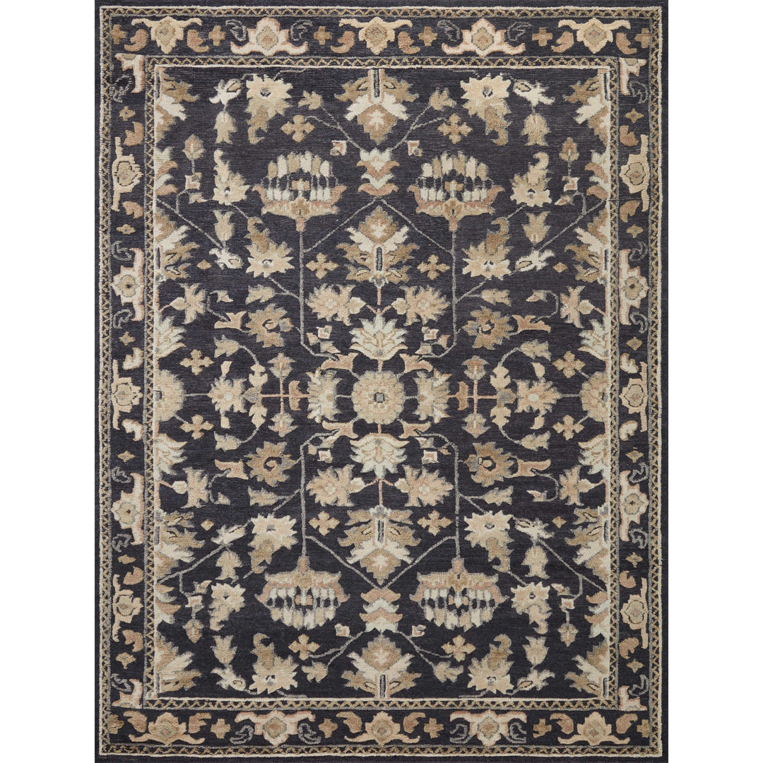 Magnolia Home by Joanna Gaines x Loloi Ingrid Navy / Multi 9'-6" x 13'-6" Area Rug