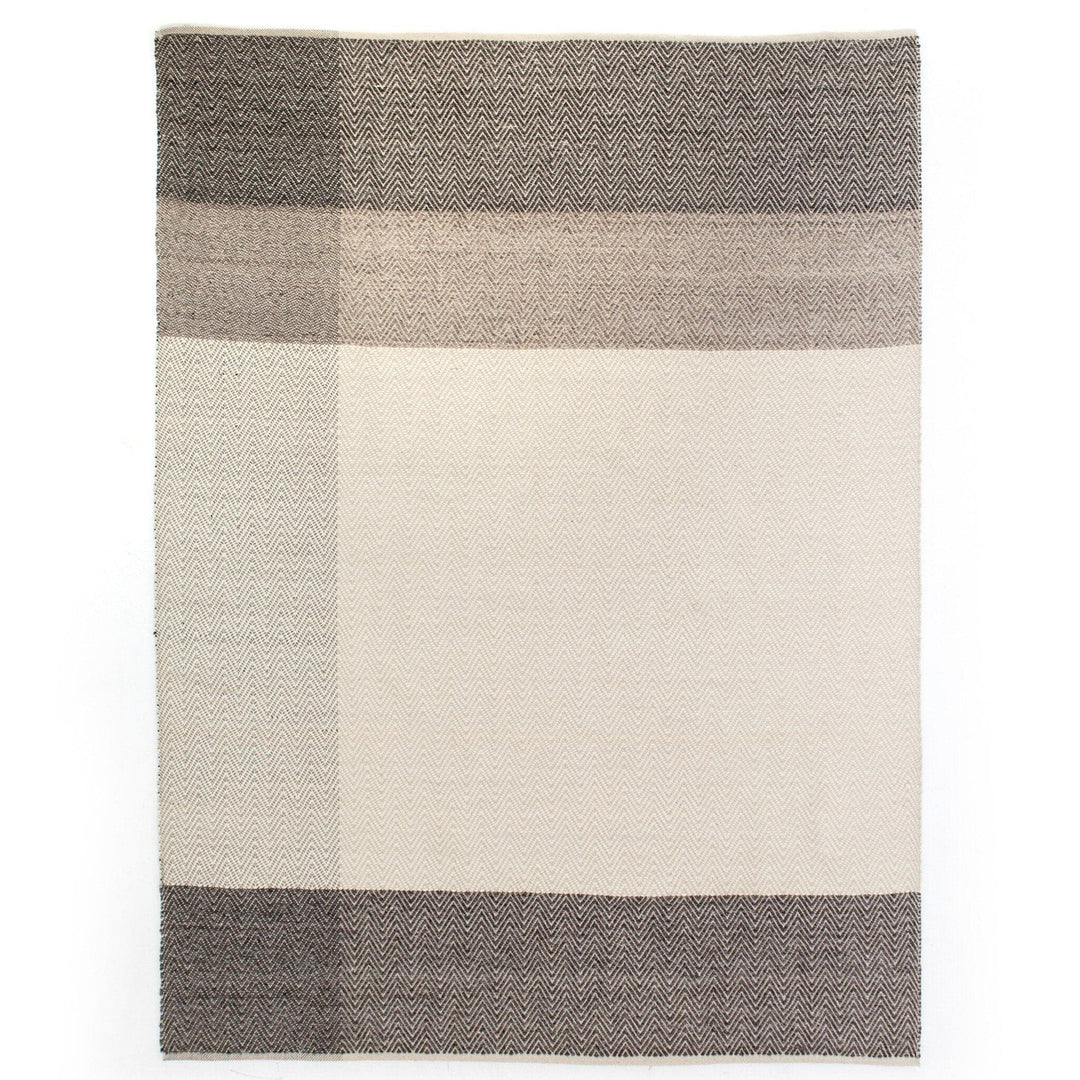 Langley Chevron Rug - Brown, Cream - 8'X10'