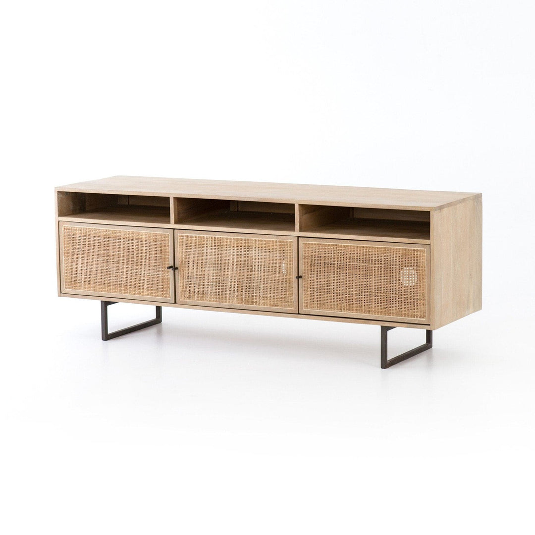 Loraine Media Console - Natural Mango