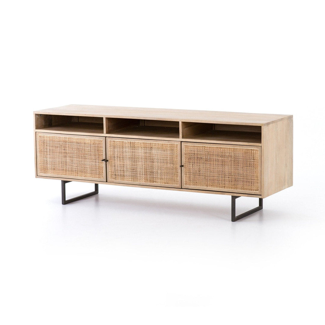 Loraine Media Console - Natural Mango