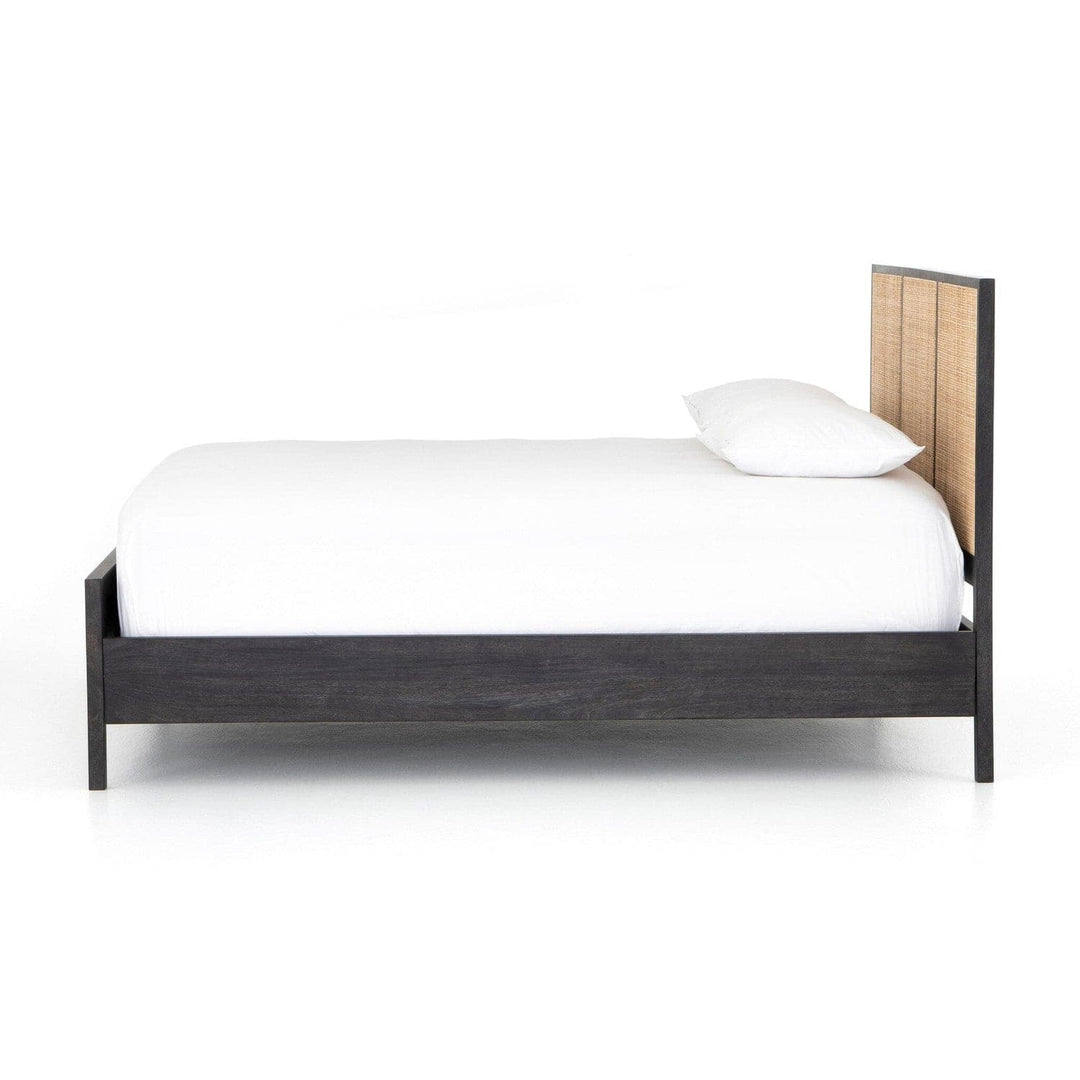 Enfield Bed - Black Wash - King