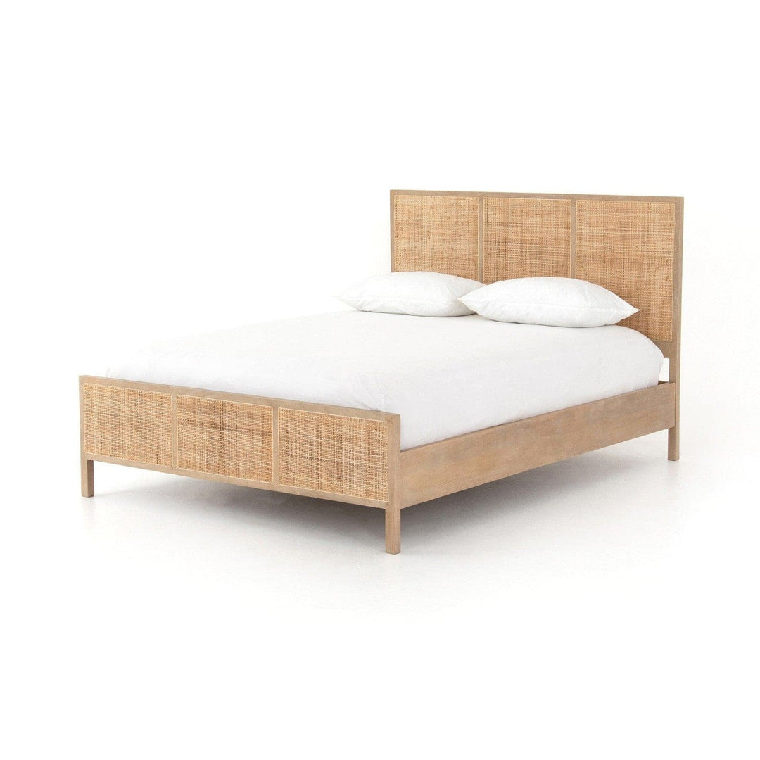 Enfield Bed - Natural Mango - Queen