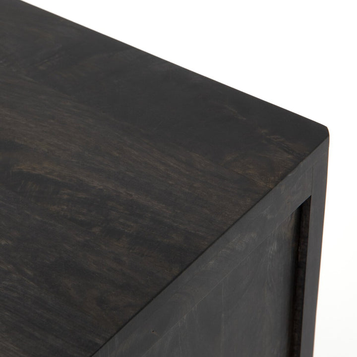 Adelaide Tall Dresser - Black Wash Mango