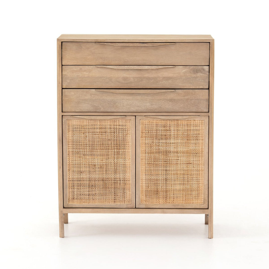 Adelaide Tall Dresser - Natural Mango