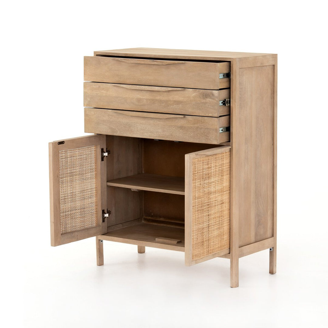 Adelaide Tall Dresser - Natural Mango