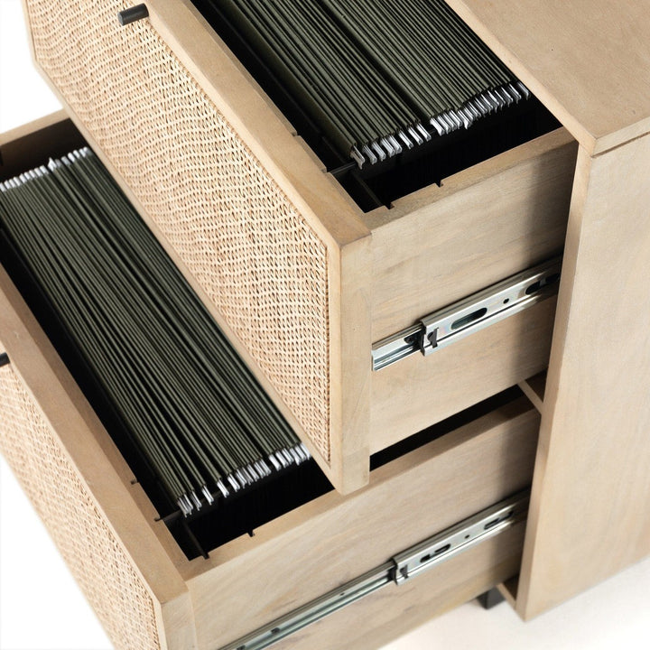 Loraine Filing Cabinet - Natural Mango