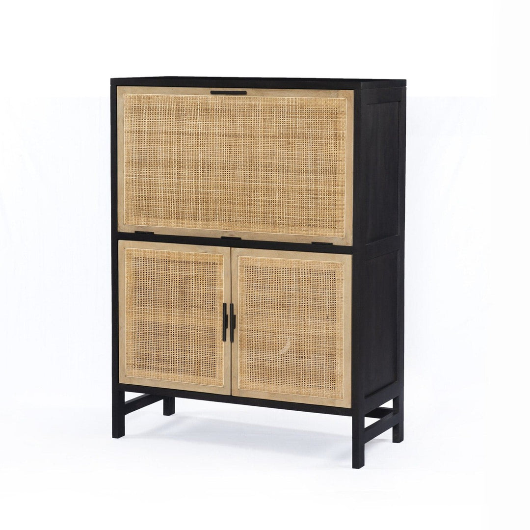 Celeste Bar Cabinet - Natural Mango