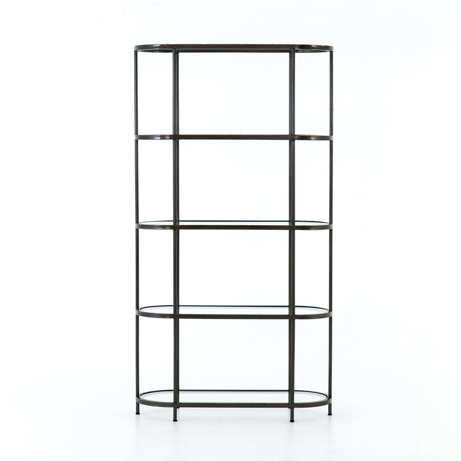 Lilly Bookshelf-Four Hands-STOCKR-FH-IRCK-239-Bookcases & Cabinets-1-France and Son