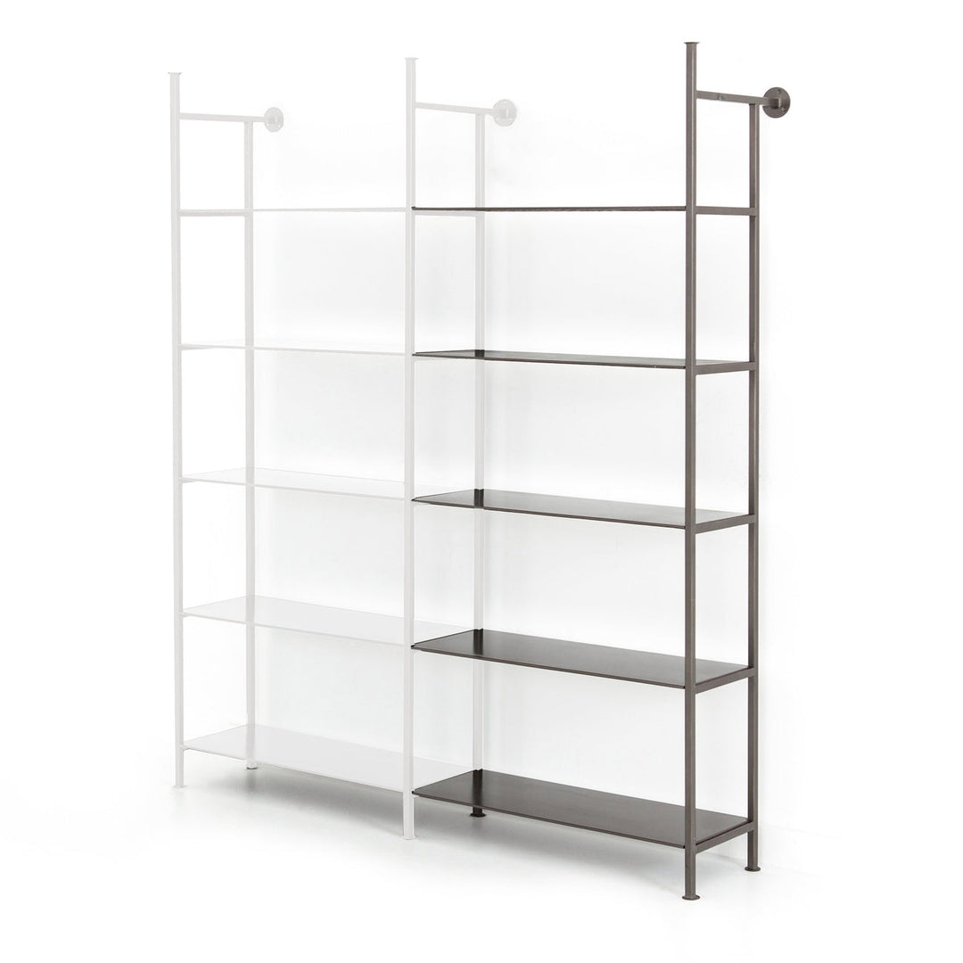 Open Box Enloe Modular Bookshelf System-Four Hands-STOCKR-FH-IRCK-249-Bookcases & CabinetsAdd-On-9-France and Son