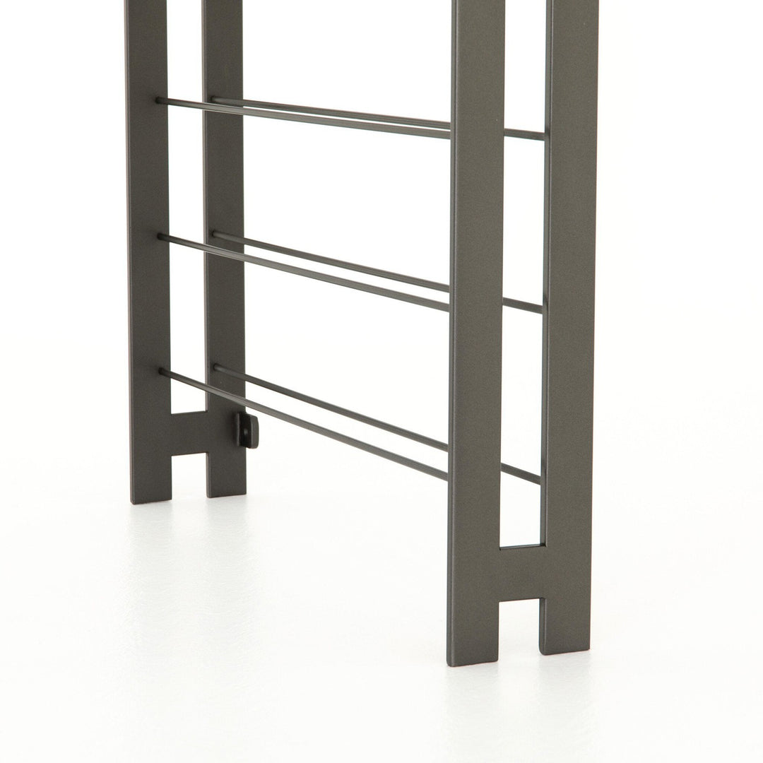 Hadley Wine Rack - Gunmetal