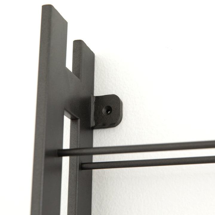 Hadley Wine Rack - Gunmetal