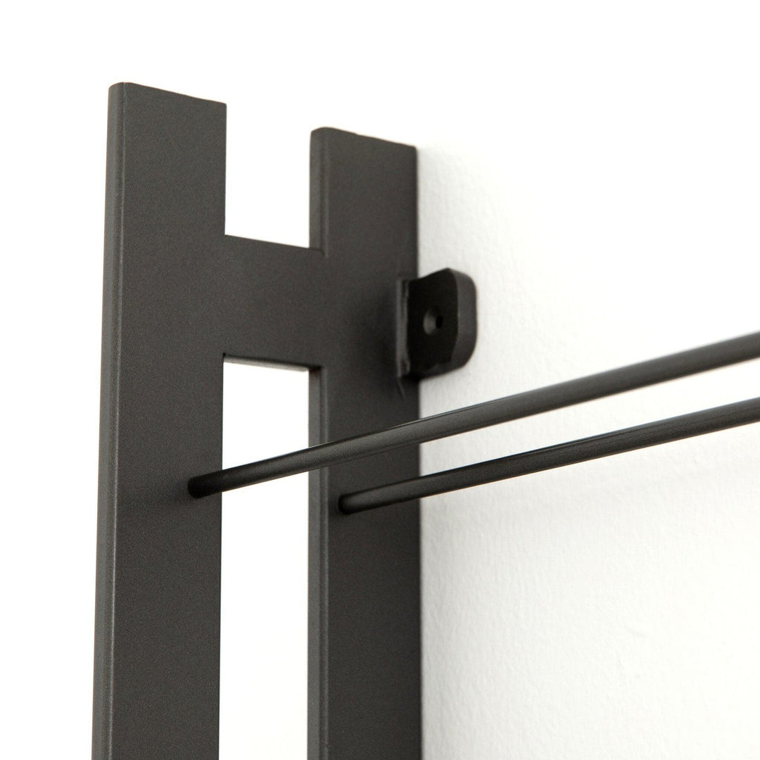 Hadley Wine Rack - Gunmetal