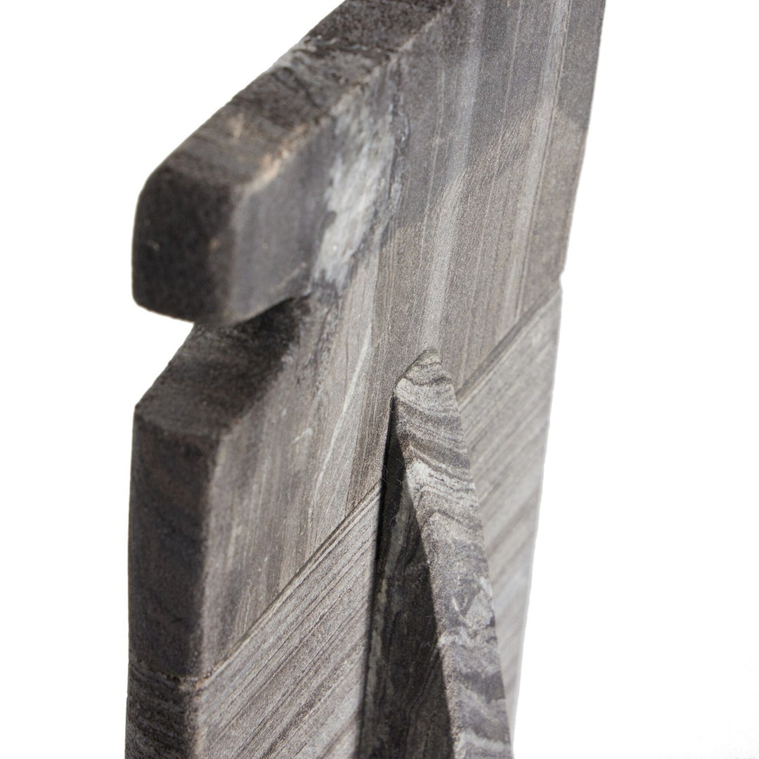 Cosgrove Stone Sculptures - Rough Black Marble