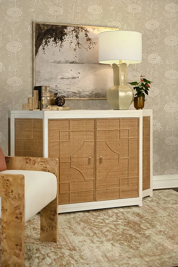 Lyla Floral Ceramic Table Lamp