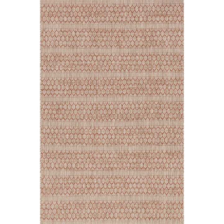 Loloi Isle Beige / Rust 9'-2" x 12'-1" Area Rug