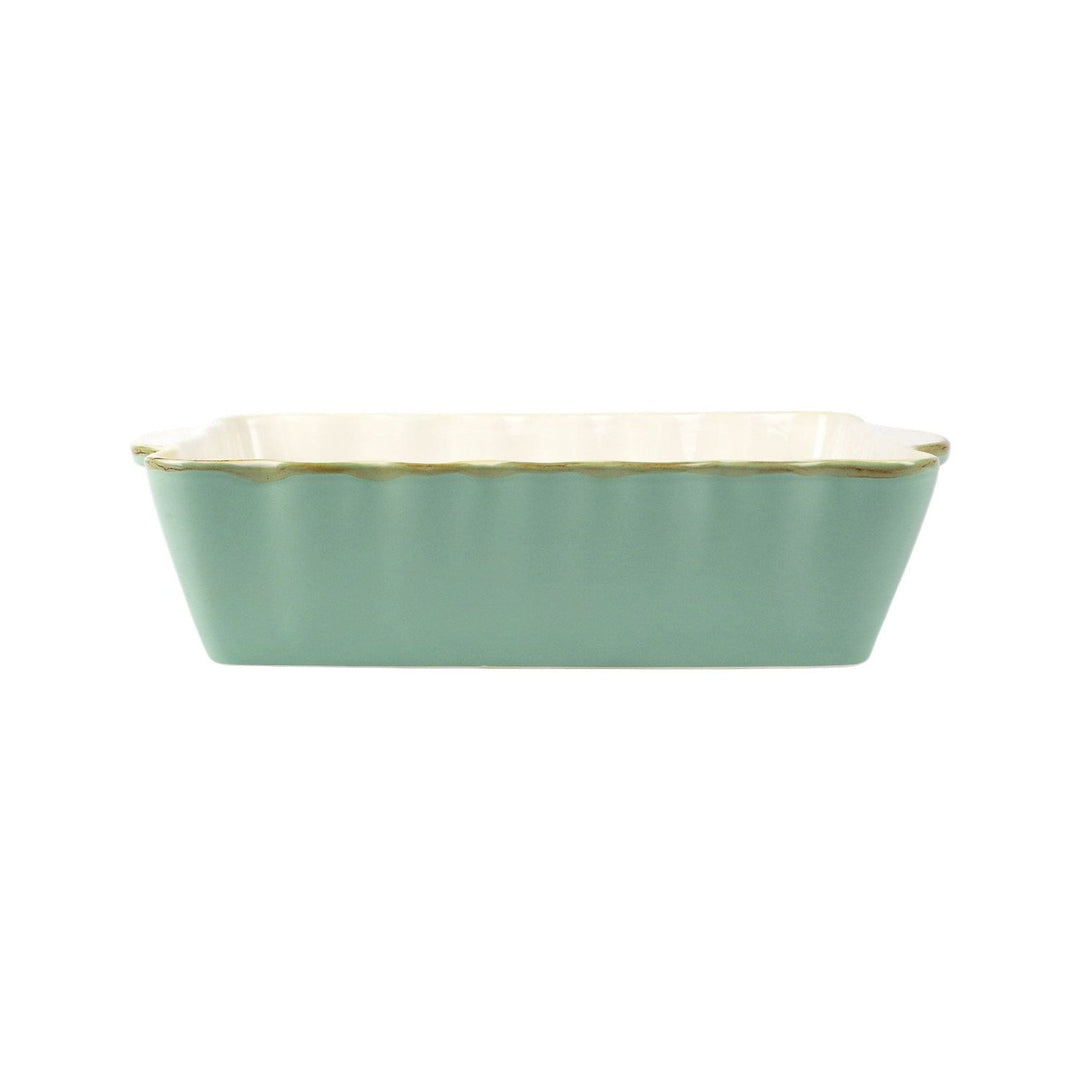 Italian Bakers Rectangular Baker - Aqua / Medium