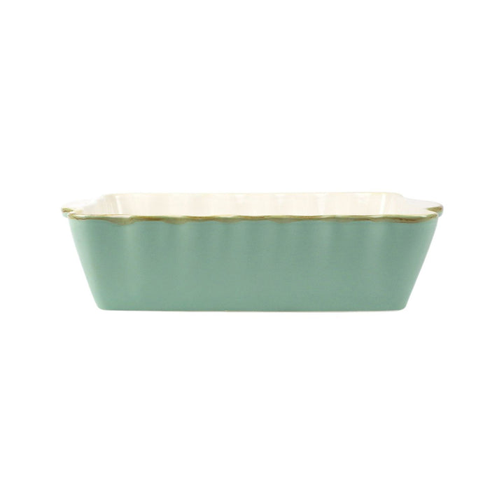 Italian Bakers Rectangular Baker - Aqua / Medium