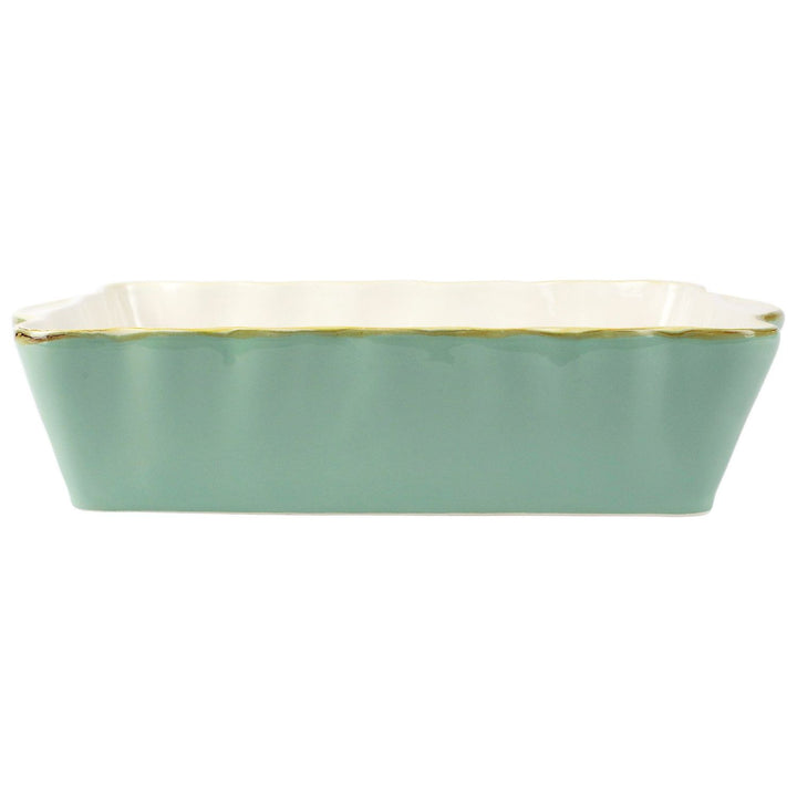 Italian Bakers Rectangular Baker - Aqua / Large