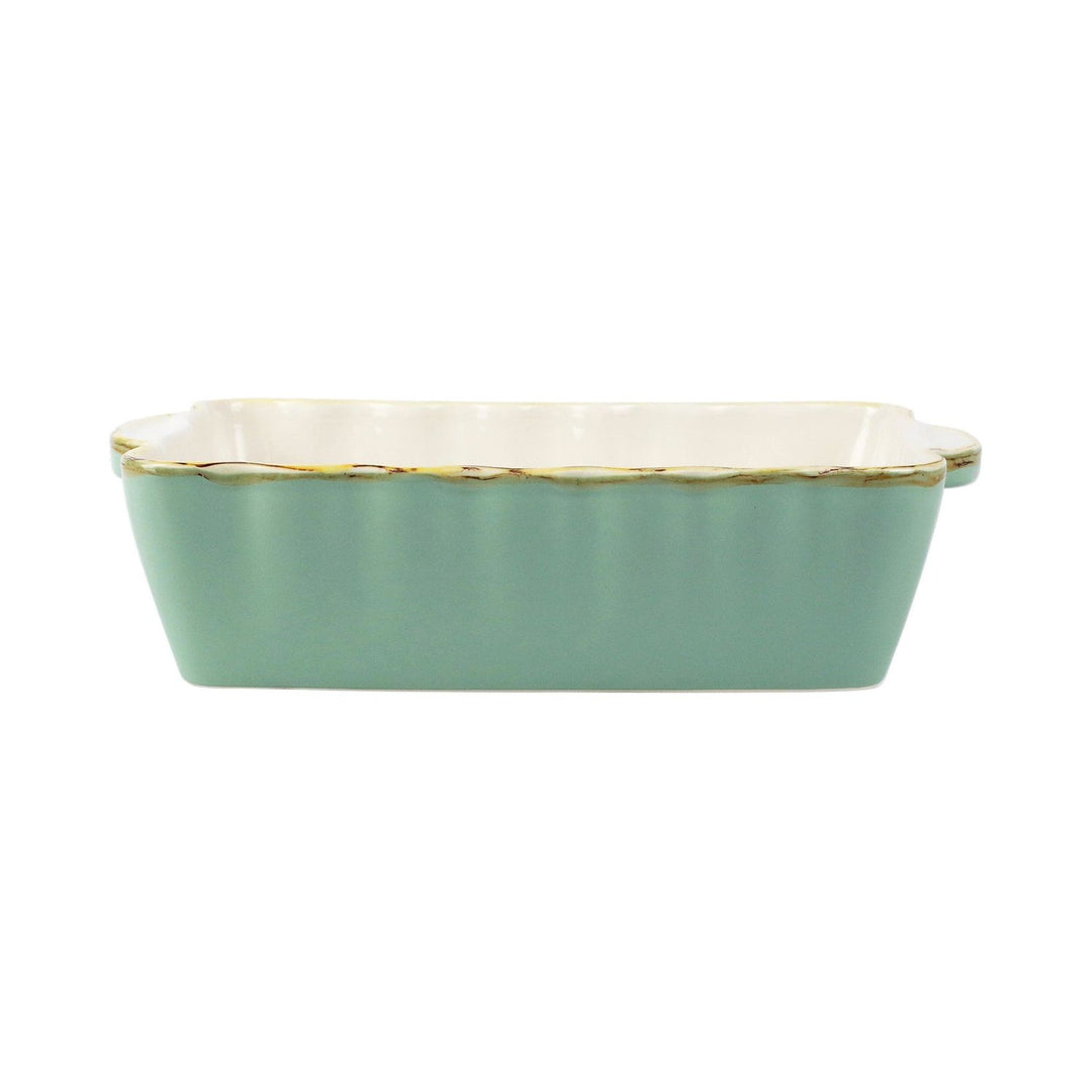 Italian Bakers Rectangular Baker - Aqua / Small