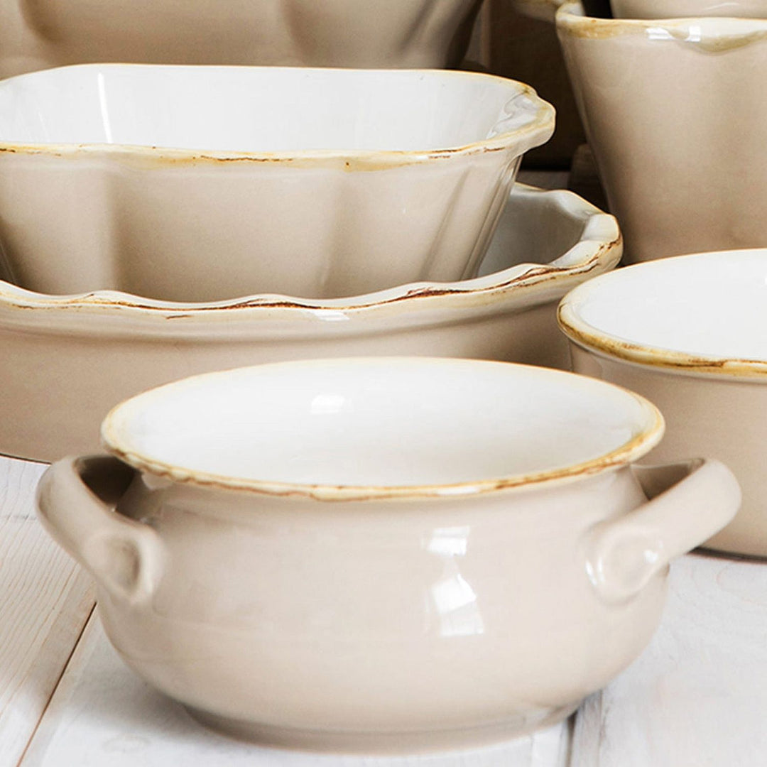 Italian Bakers Handled Round Baker